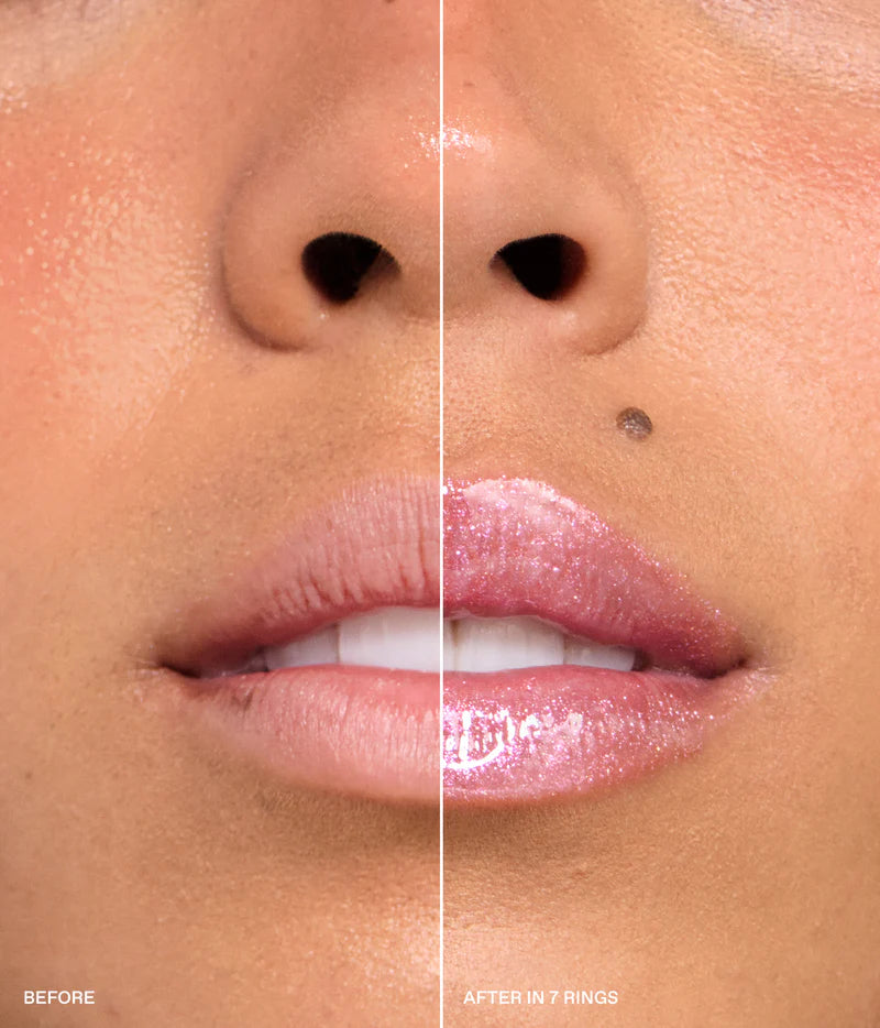On your collar plumping lip gloss