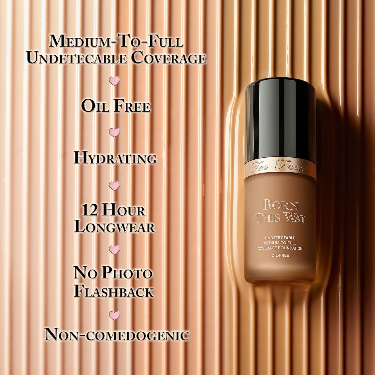 Born This Way Flawless Coverage Natural Finish Foundation - Base maquillaje