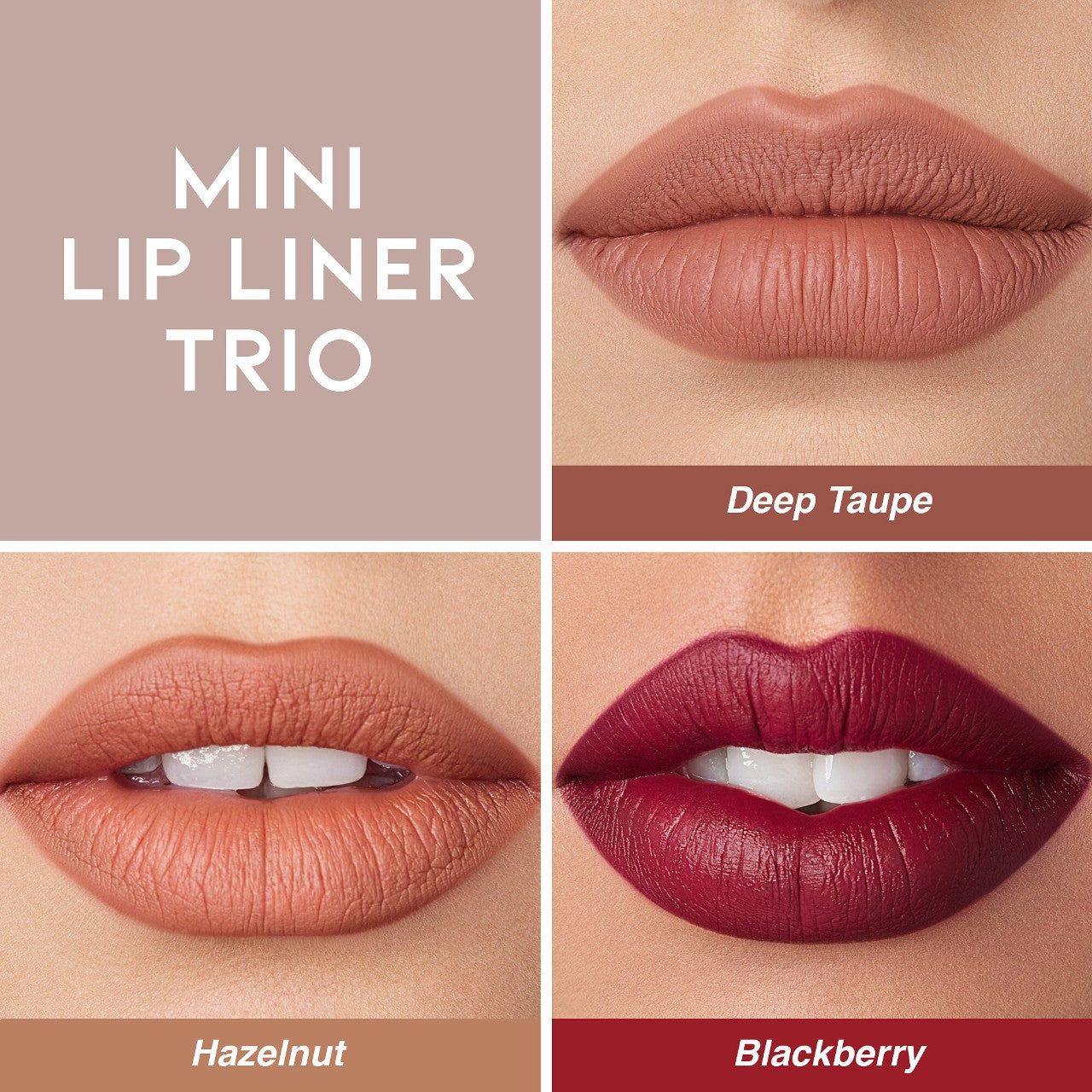Trío Mini Lip Line - Trío delineador de labios