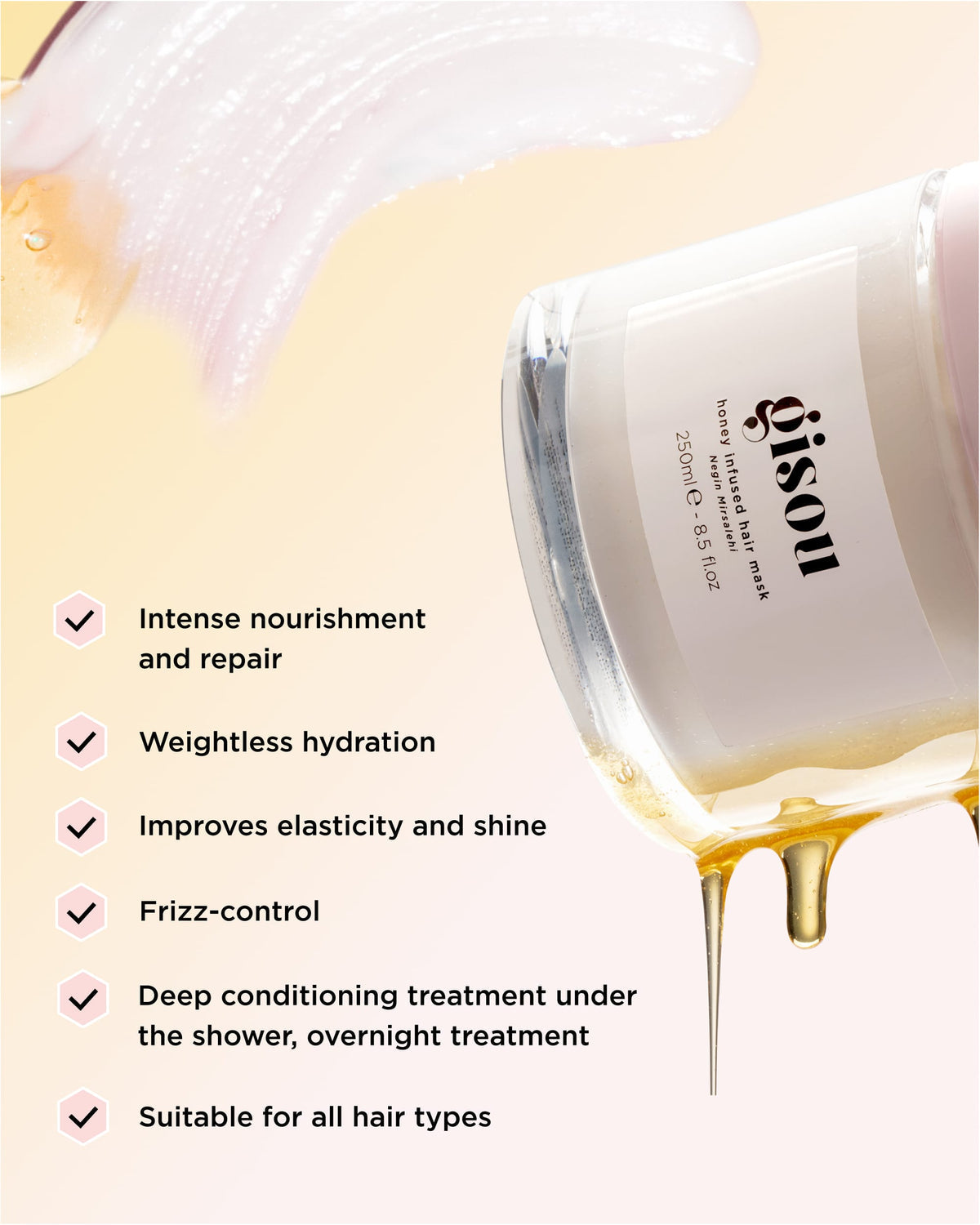 Mascarilla capilar Gisou - Hair Mask