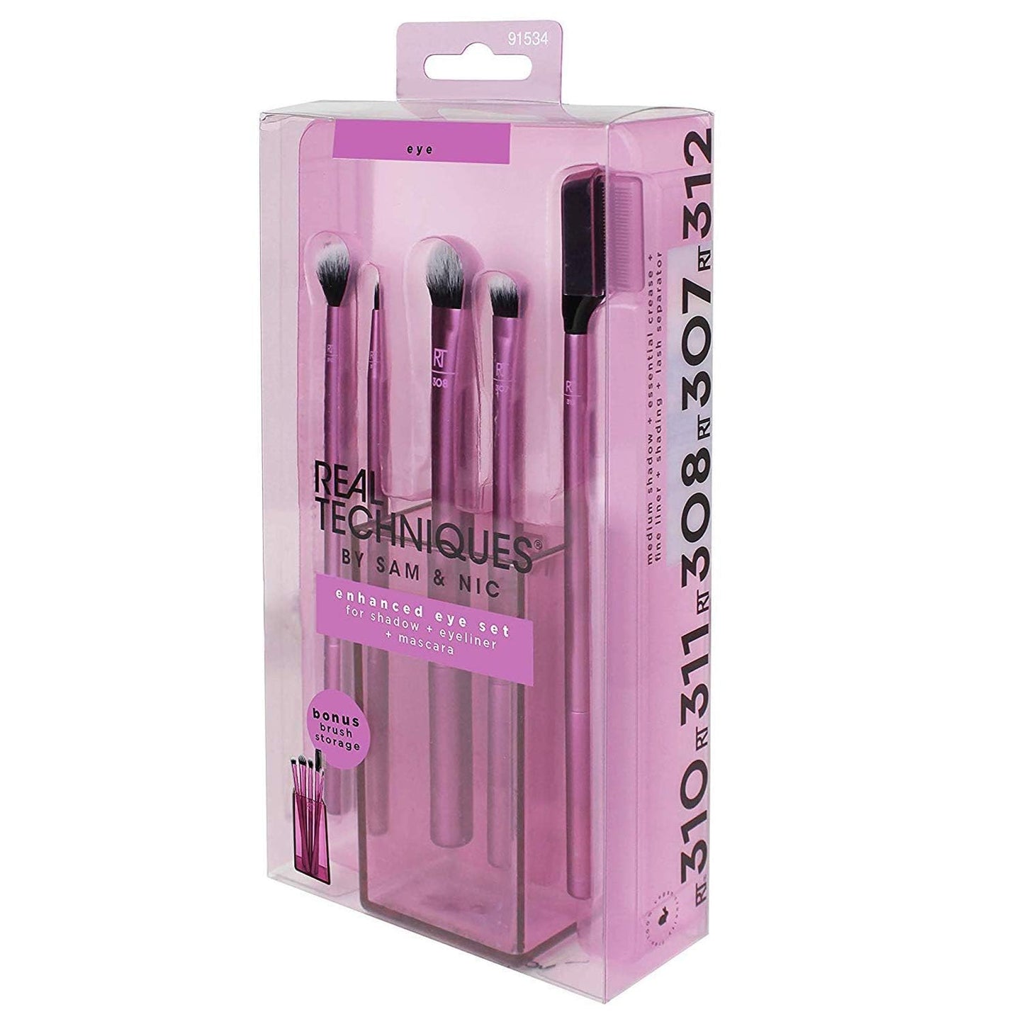 Enhanced Eye Set Makeup Brush Kit
