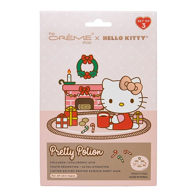 Hello Kitty Pretty Potion - Máscara de hoja de esencia de edición limitada