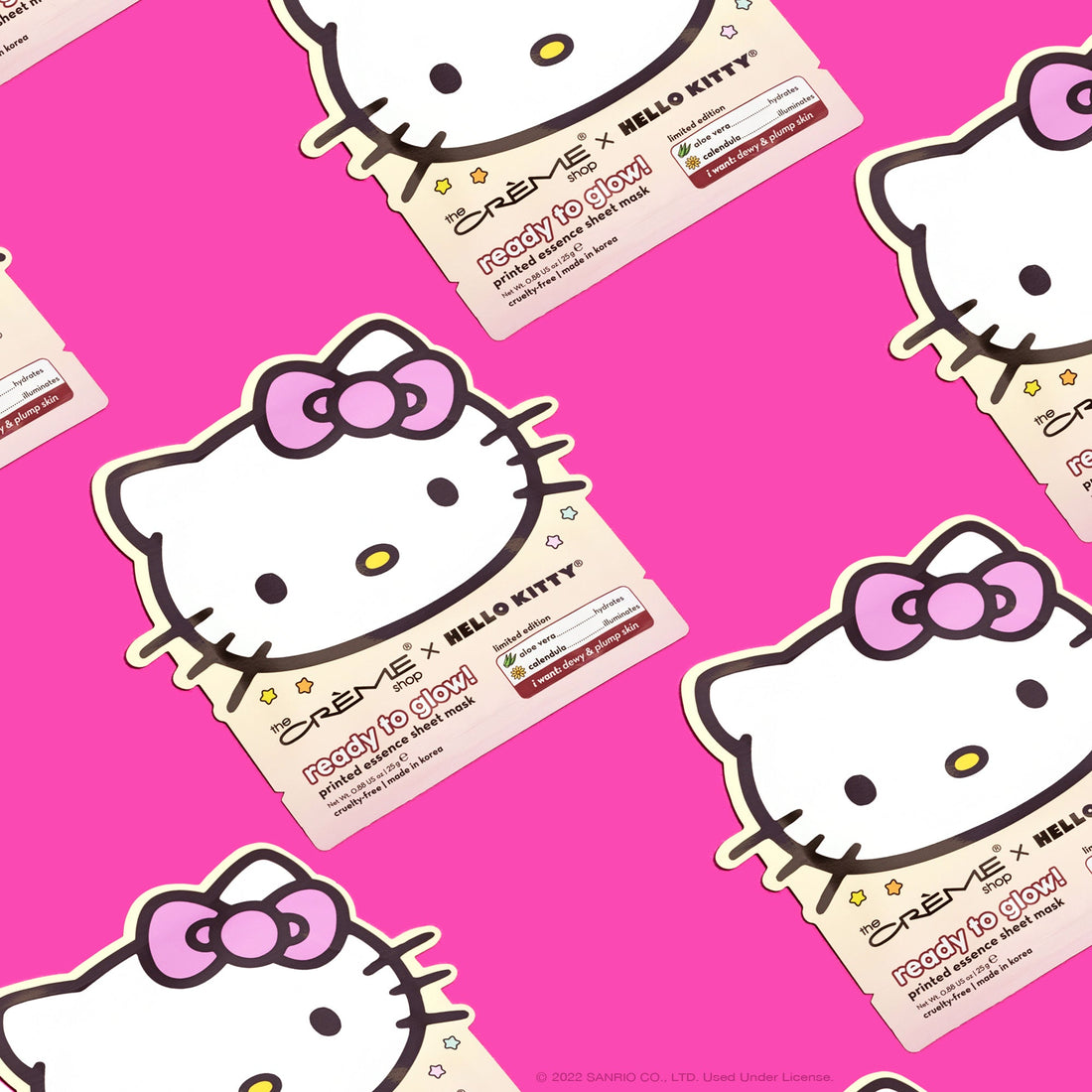 Ready To Glow Printed Essence Sheet Mask