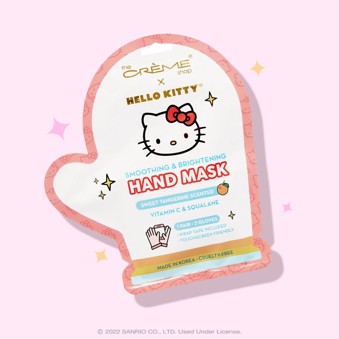 Hello Kitty Hand Mask - Vitamin C & Squalane