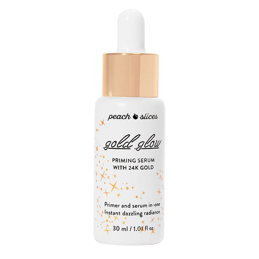 PEACH SLICES GOLD GLOW PRIMING SERUM WITH 24K GOLD