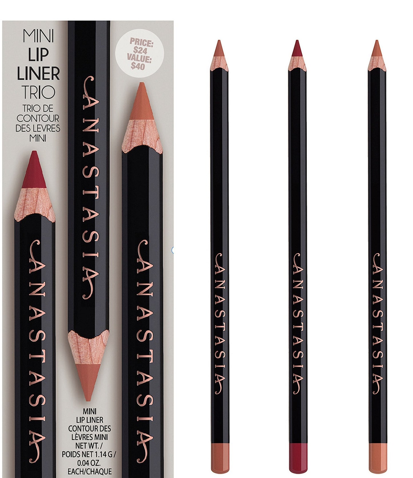 Trío Mini Lip Line -  Trío delineador de labios