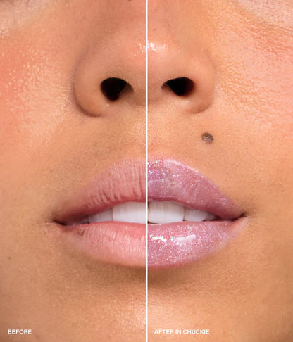On your collar plumping lip gloss