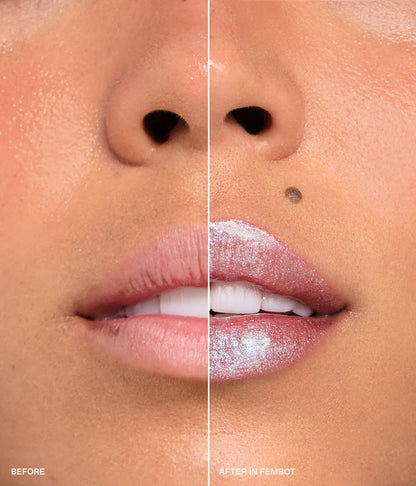 On your collar plumping lip gloss