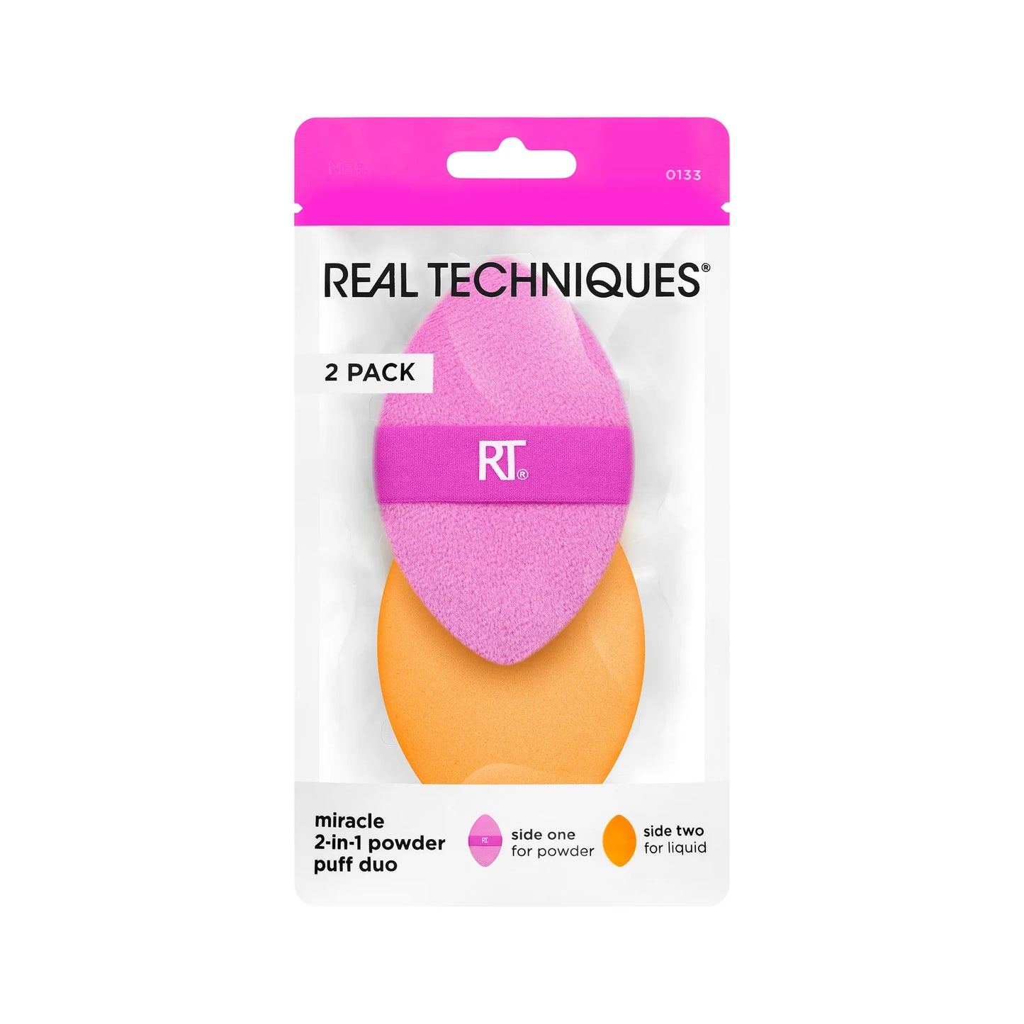 Miracle 2-In-1 Powder Puff -  almohadilla de maquillaje de doble textura