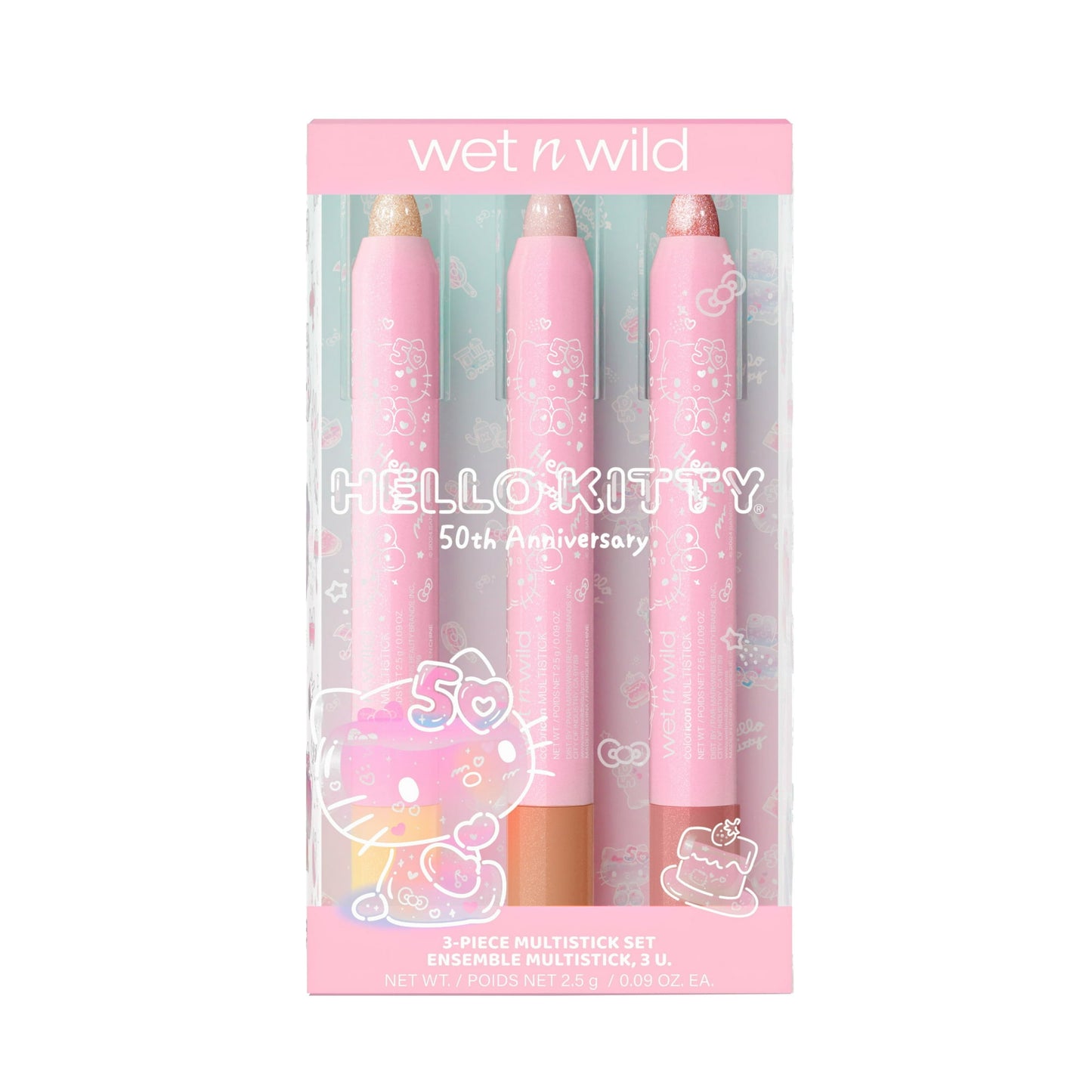 Hello Kitty 3-Piece Multi Stick Set