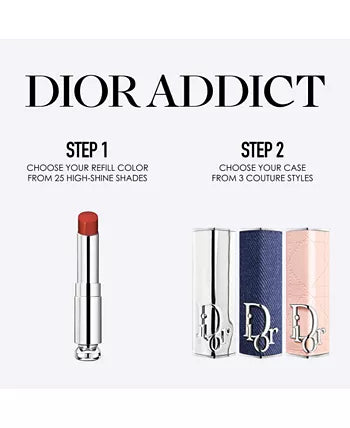 Addict Refillable Couture Lipstick Case - Estuche para lápiz labial Couture recargable Addict