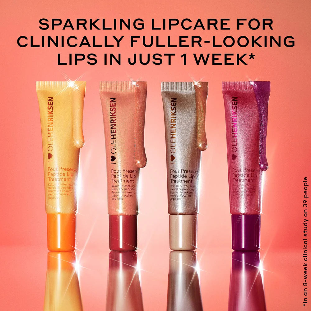 POUT PRESERVE PEPTIDE LIP TREATMENT GLIMMERS