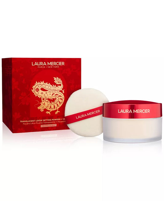 Lunar New Year Translucent Loose Setting Powder Set 2 piezas - Polvos Sueltos Traslucidos