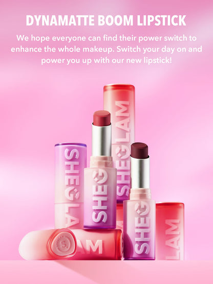 Lápiz De Labios Mate De Larga Duración Dynamatte Boom-Encore Energy