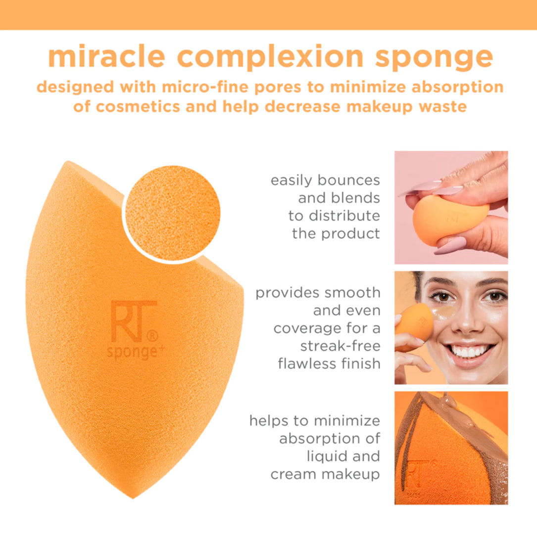 Miracle Complexion Sponge, 4 unds. Set de Esponjas
