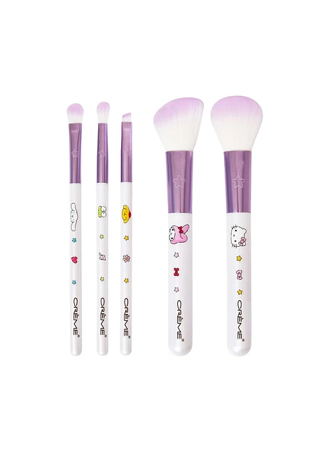 Set Brochas Rostro Hello Kitty y Friends The Creme Shop