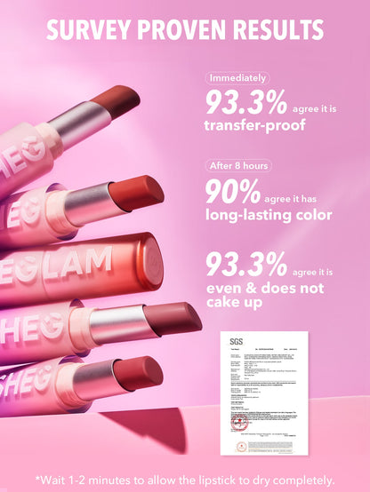 Lápiz De Labios Mate De Larga Duración Dynamatte Boom-Encore Energy