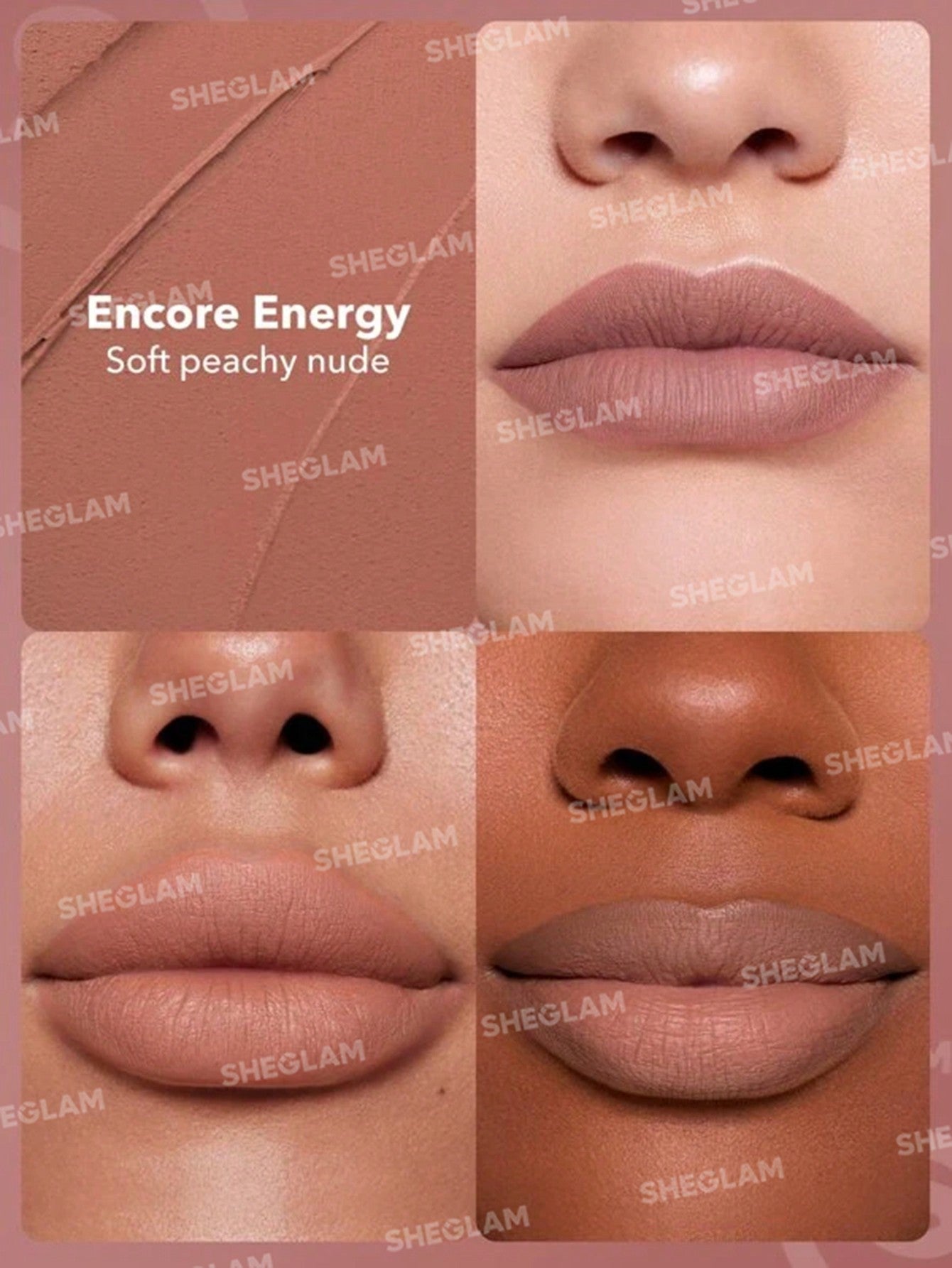 Lápiz De Labios Mate De Larga Duración Dynamatte Boom-Encore Energy