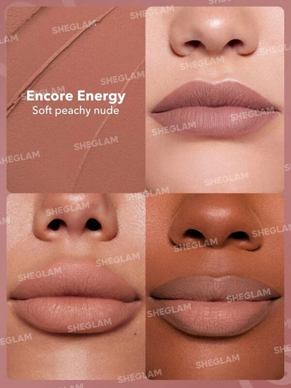 Lápiz De Labios Mate De Larga Duración Dynamatte Boom-Encore Energy