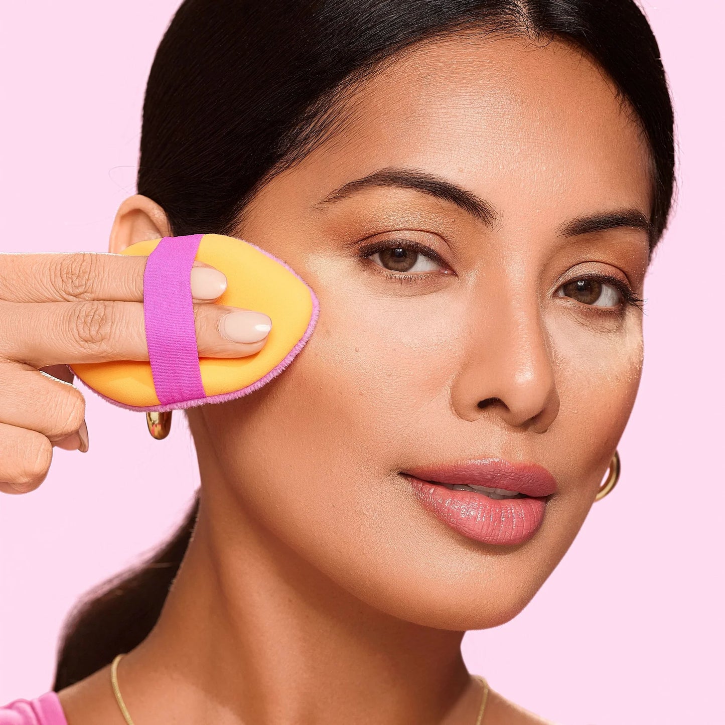 Miracle 2-In-1 Powder Puff -  almohadilla de maquillaje de doble textura