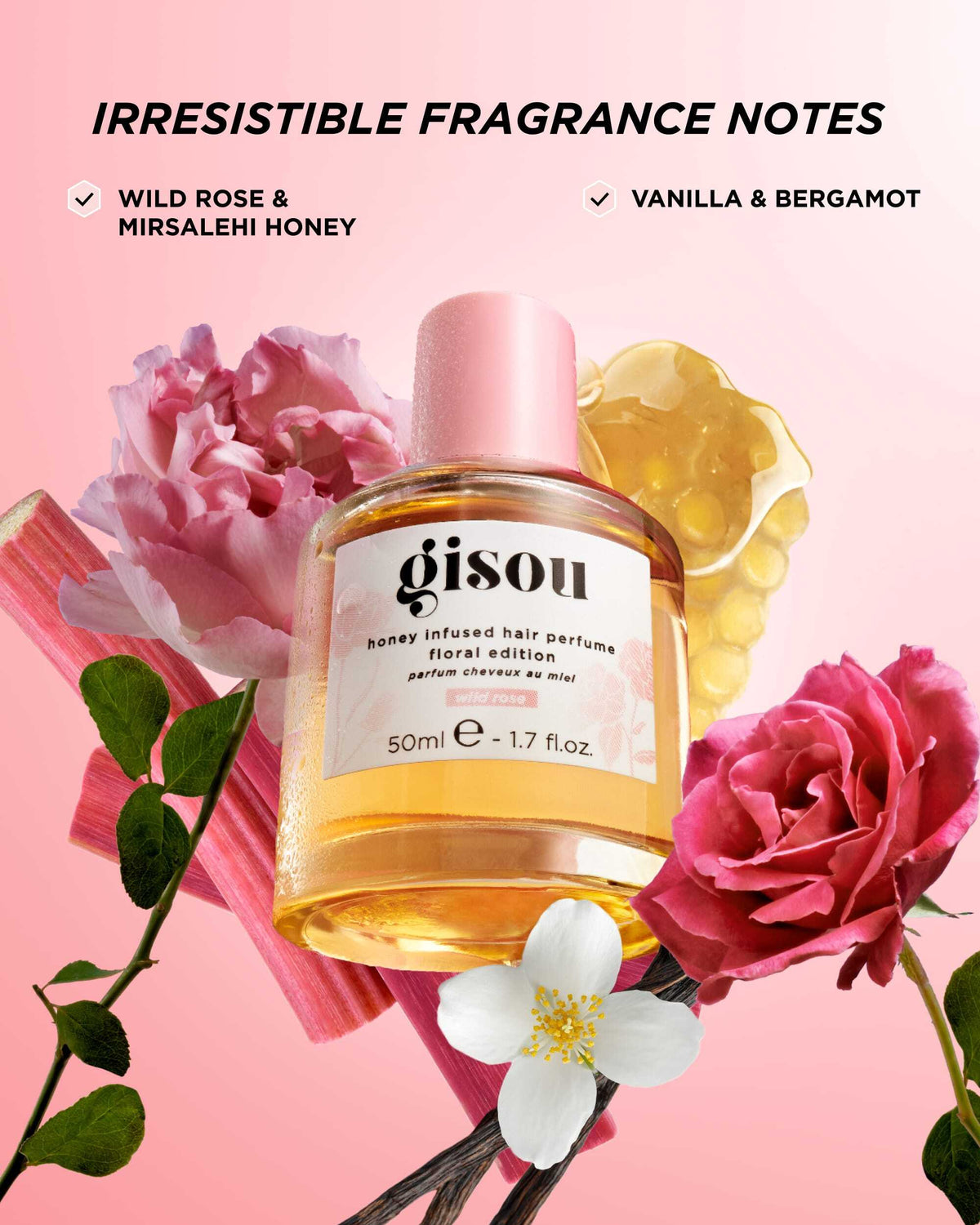 Hair Perfume Wild Rose - Perfume de cabello Rosa Salvaje