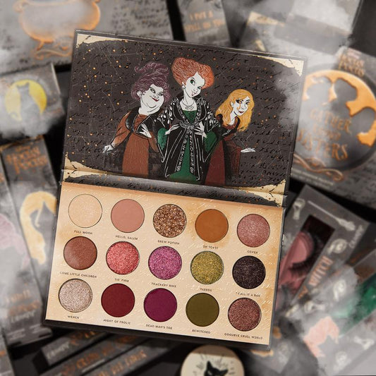 Gather Round Sisters Disney Hocus Pocus Eyeshadow Palette