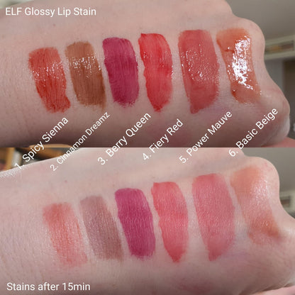 Glossy Lip Stain, Long-Wearing Lipstain