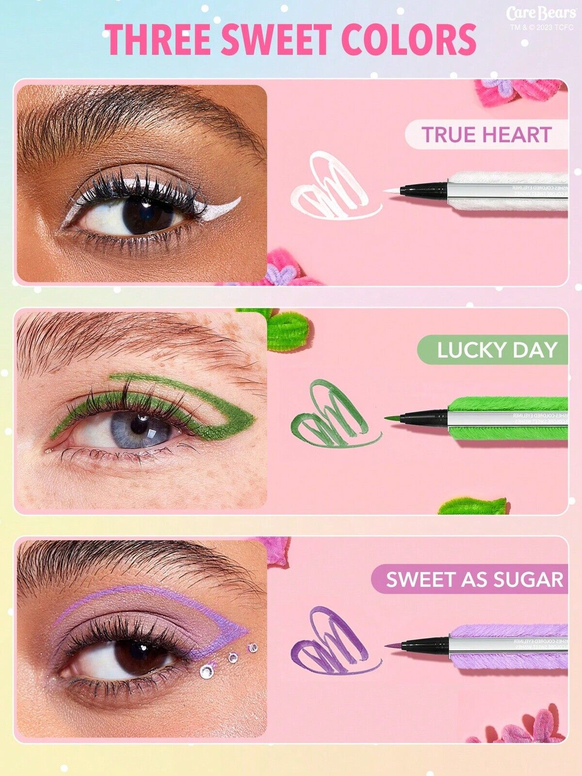 Care Bears Sweet Wishes Coloured Eyeliner -  Delineadores Ositos Cariñosos